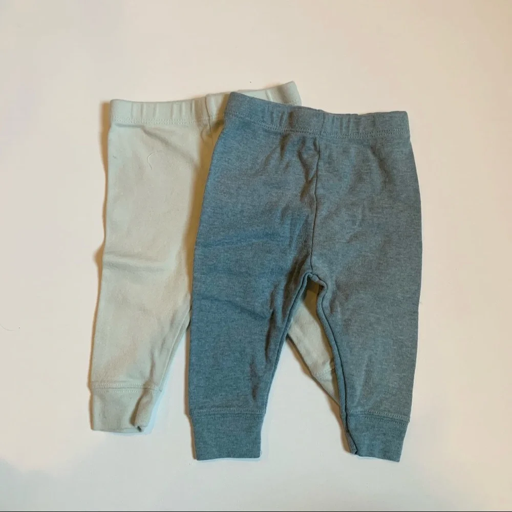 Baby Cotton Pants Set of Two - Picture 1 of 6